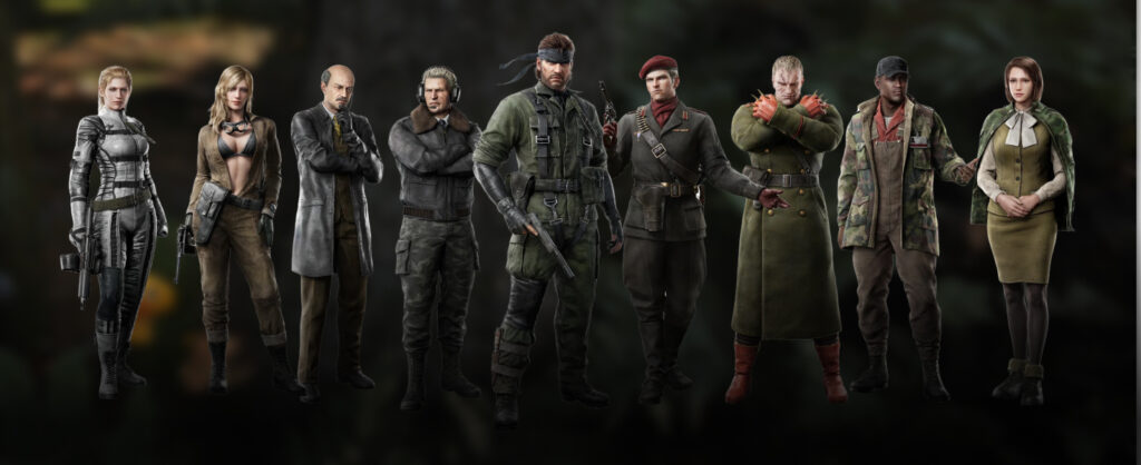 Metal Gear Solid Characters 