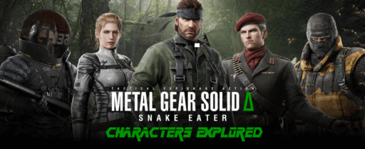 Metal Gear Solid Characters Guide Cover Image
