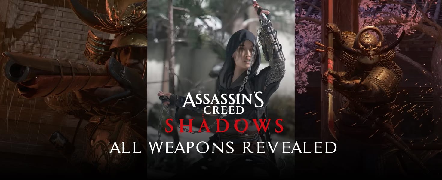 's Creed Shadows All Weapons Revealed Cover Image