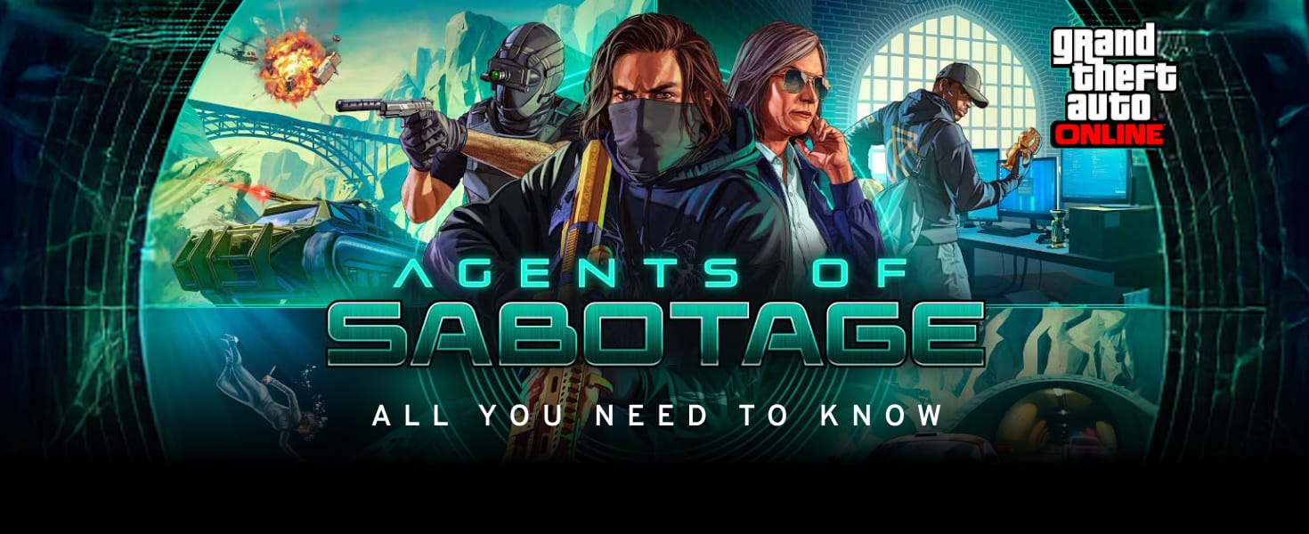 GTA Online Agents of Sabotage Update Cover