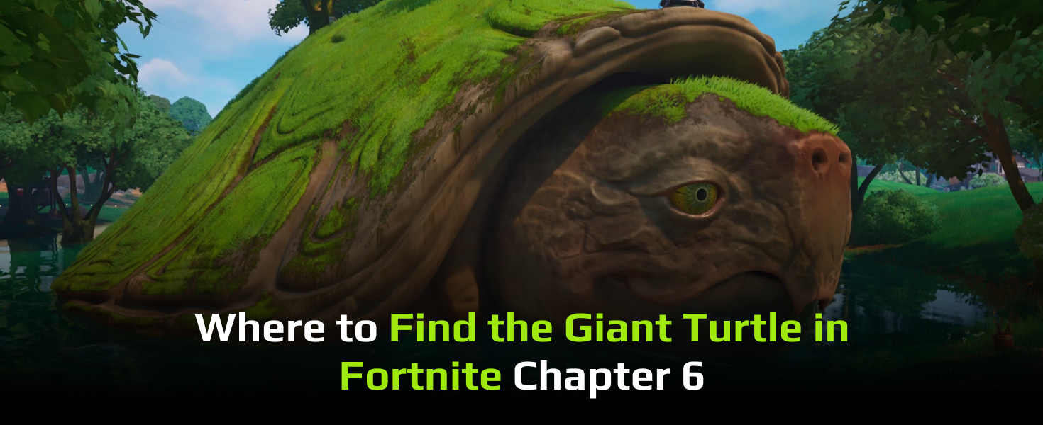 Where to Find the Giant Turtle in Fortnite Chapter 6 | Driffle