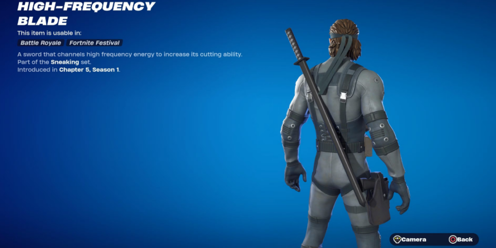 High Frequency Blade Fortnite 