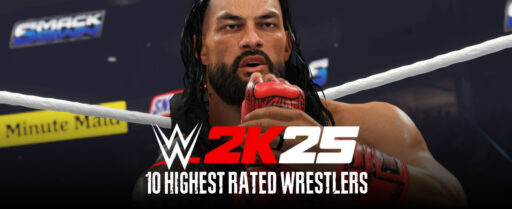 10-Highest-Rated-Wrestlers-in-WWE-2K25 Cover