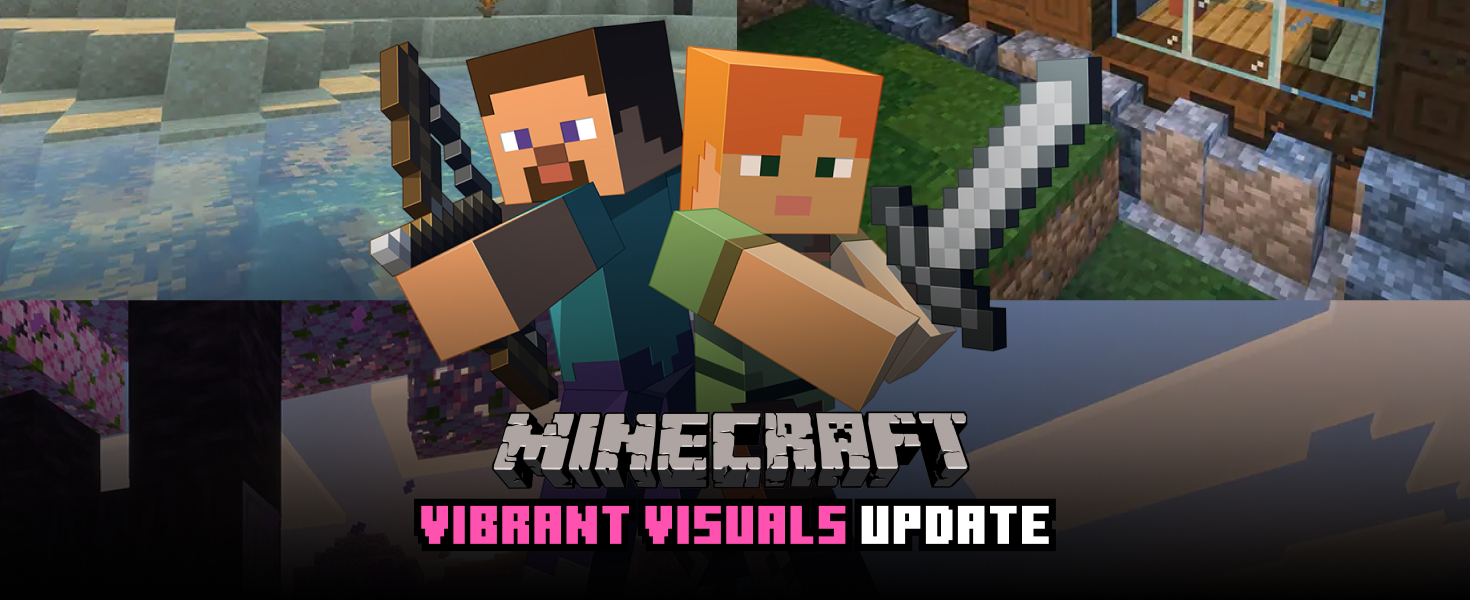 Minecraft Vibrant Visuals Release Date & Platforms | Driffle