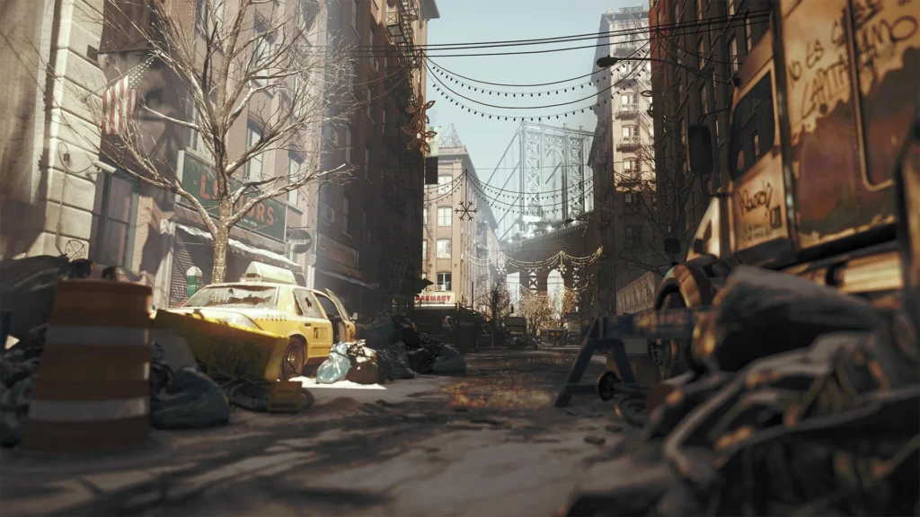 Snow drop morning Brooklyn Division 2