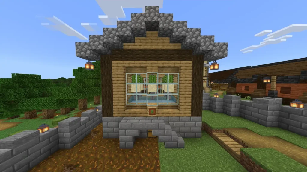 Minecraft 16*16 survival Shelter