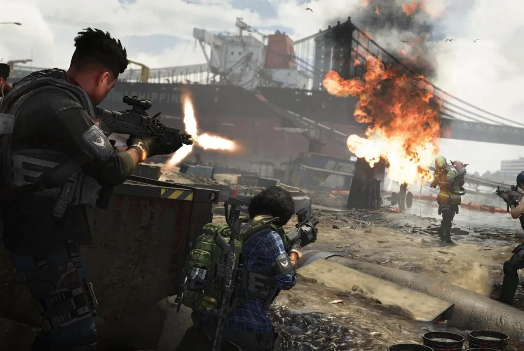 Battle setting Division 2 Brooklyn