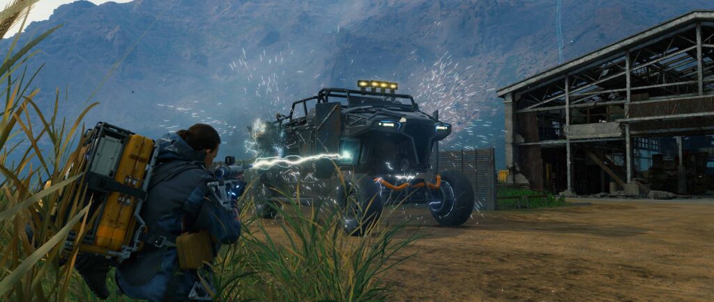 Death Stranding gameplay