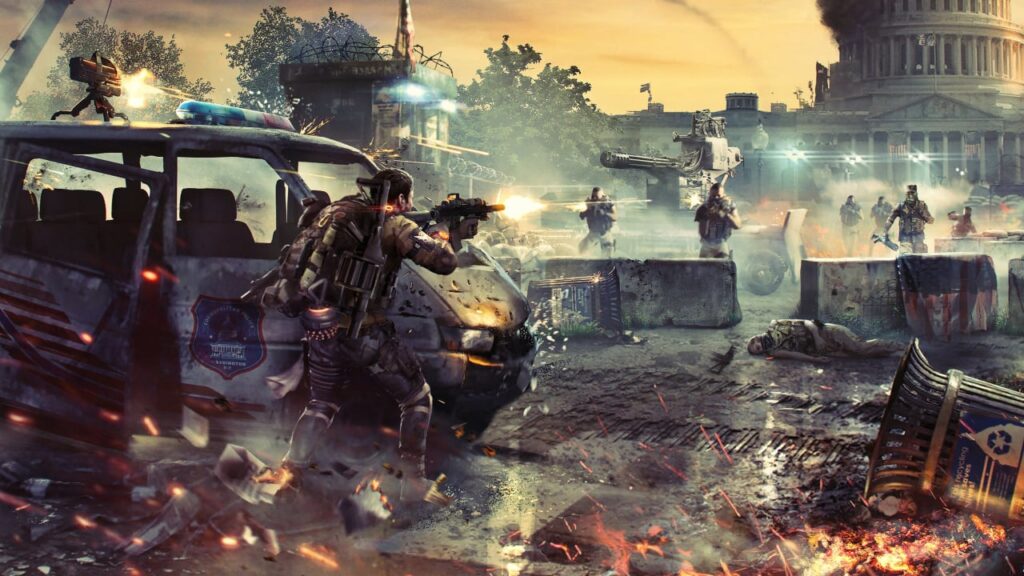 Division 2 battle for Brooklyn war setting