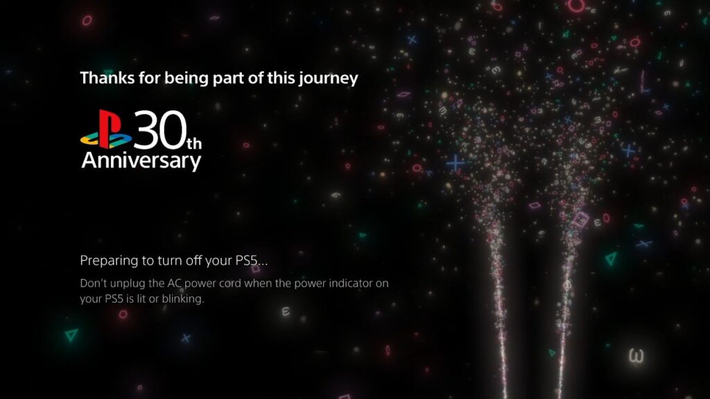 PlayStation 30th anniversary theme 