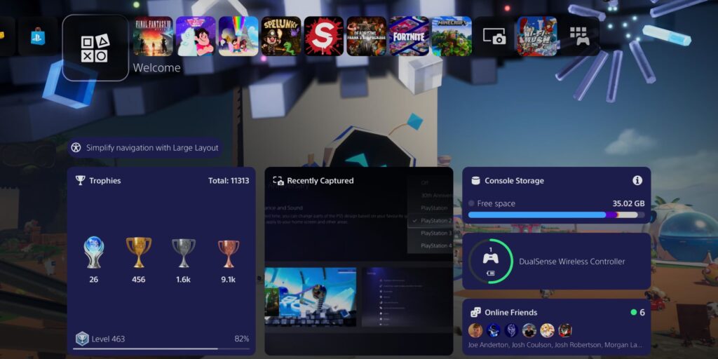 PlayStation 2 anniversary theme 