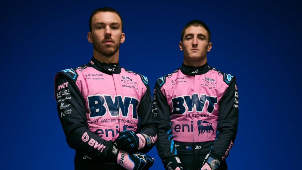 piere gasly with jack doohan f1