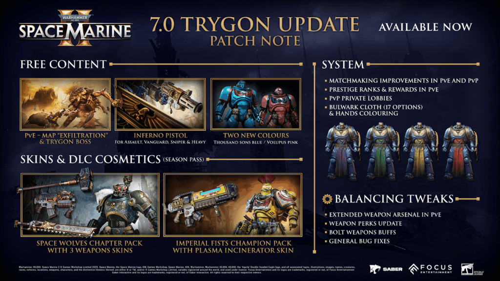7.0 Trygon Update 