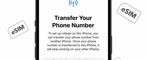 Can I Transfer My eSIM to a New iPhone Cover