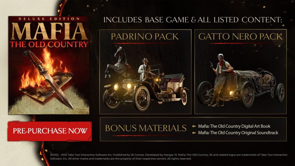 Mafia The Old Country Deluxe Edition