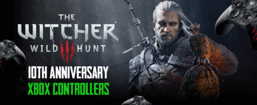 The Witcher 3 10th Anniversary Xbox Controllers