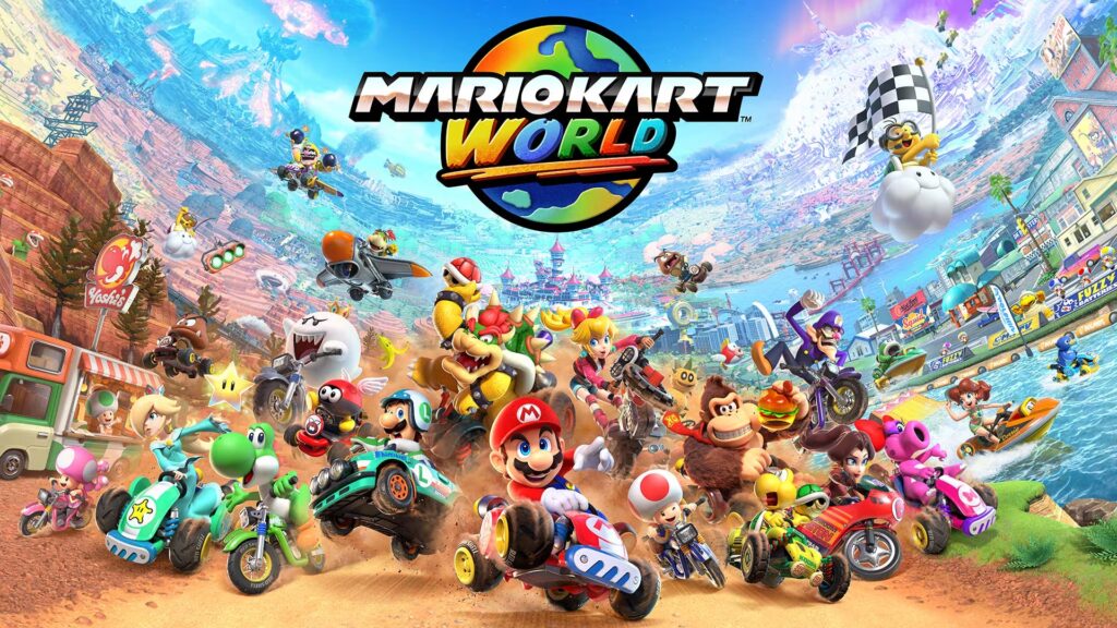 Mario Kart World nintendo cover image