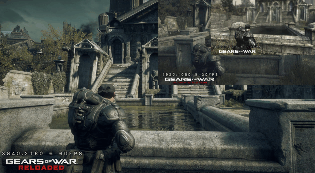 Gears of War Comparison 