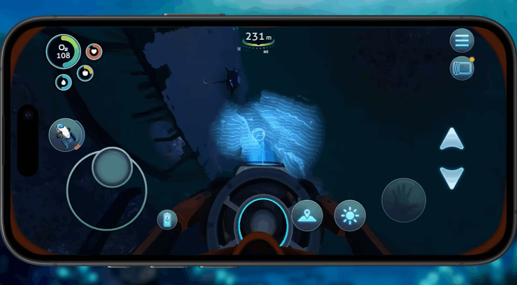 Subnautica Mobile gameplay