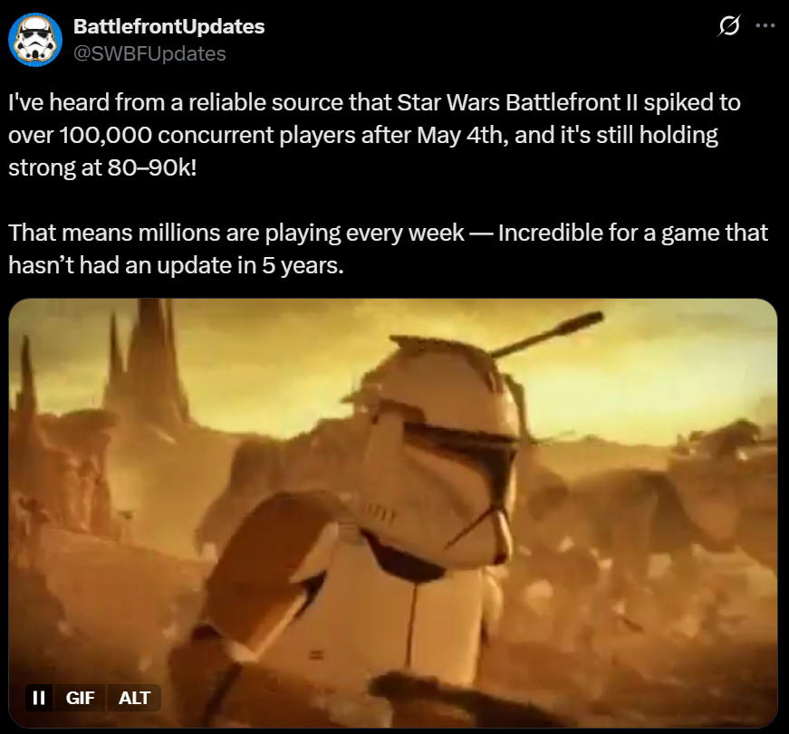 Star Wars Battlefront updates