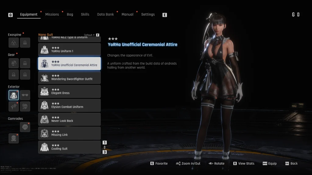 All Outfit Unlock Starting Save File mod