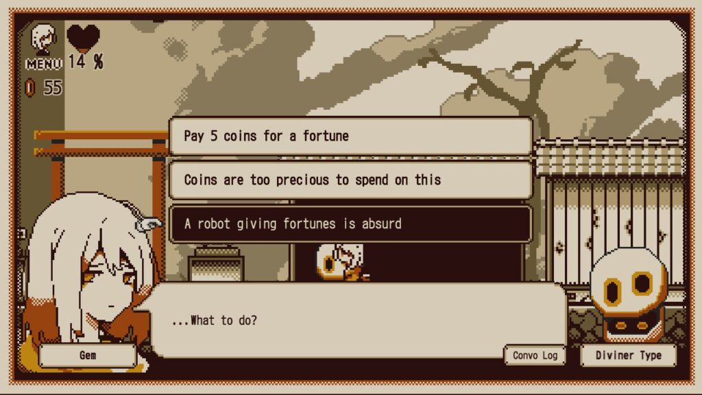 Gameplay Dialogue: Moral Dilemma