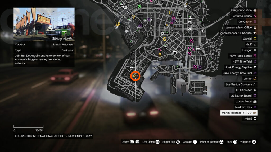 GTA 5 online Map 