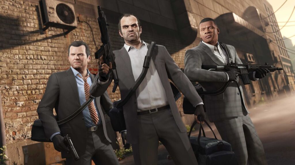 GTA 5 Protoganists 