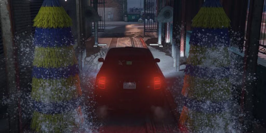 GTA 5 online car wash 