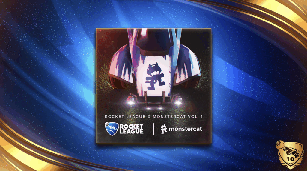 Rocket League x Monstercat: 10th Anniversary vinyl