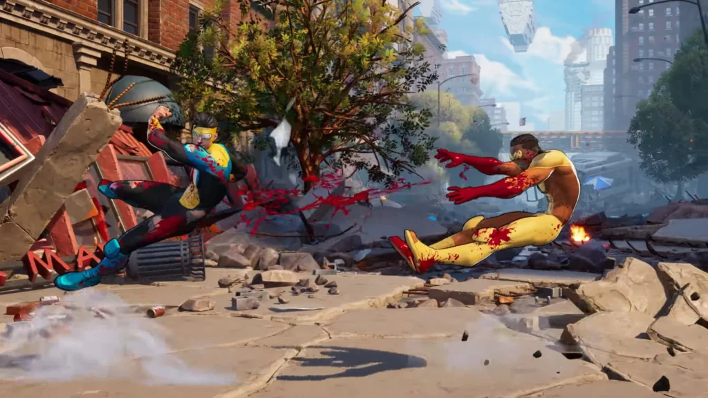 Invincible VS game characters 