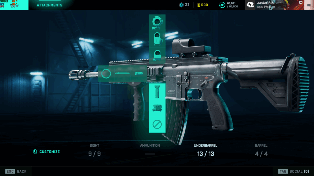 M416 battlefield 2042 