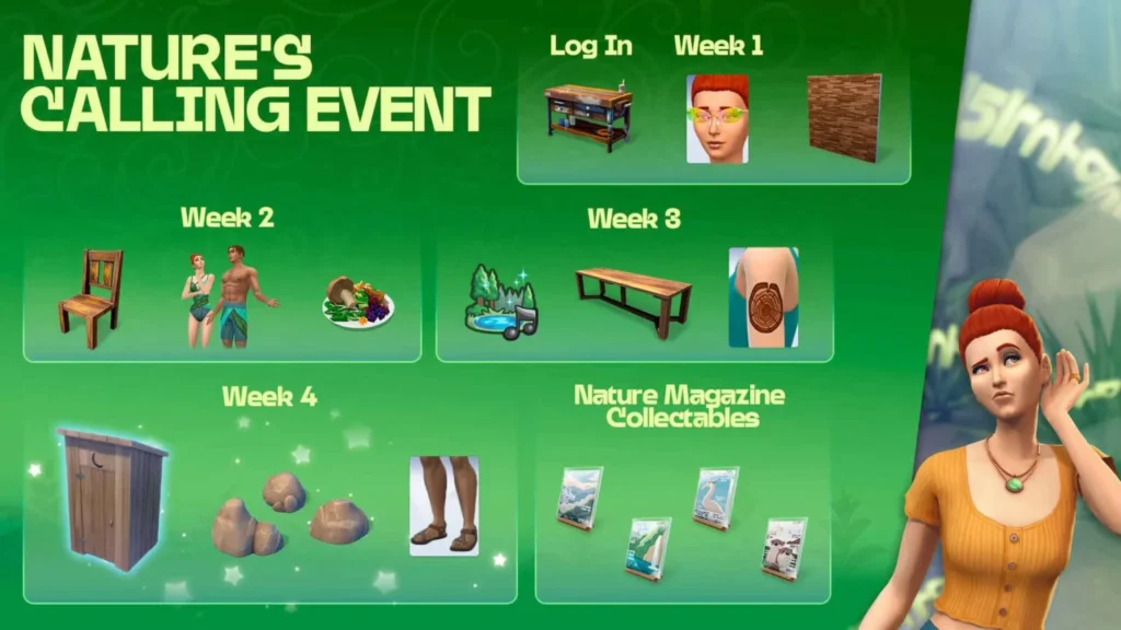 The Sims 4 Nature's Calling Event