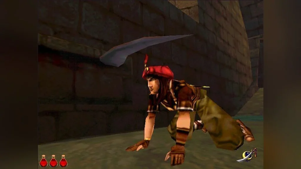 Gameplay footage from Prince of Persia 3D