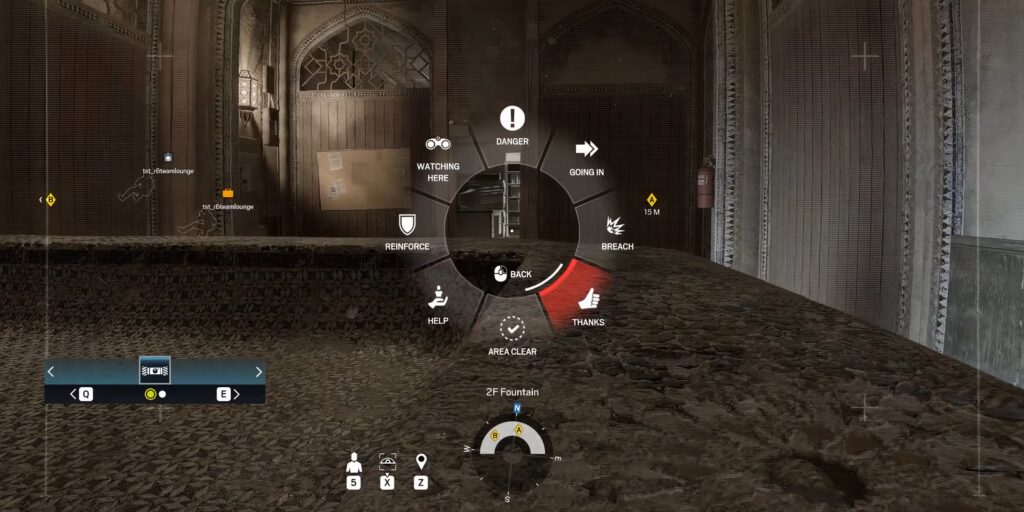 Communication Wheel Siege X