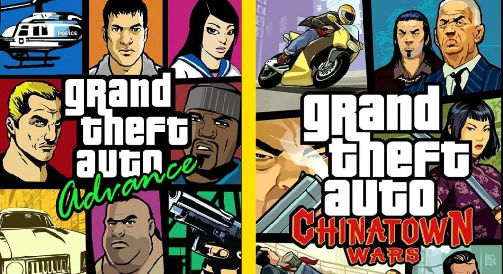 GTA Advance and GTA Chinatown Wars 
