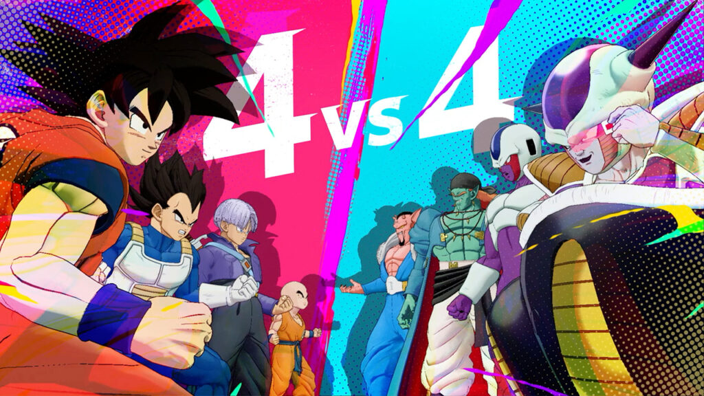 4v4 Mode Dragon Ball Game 