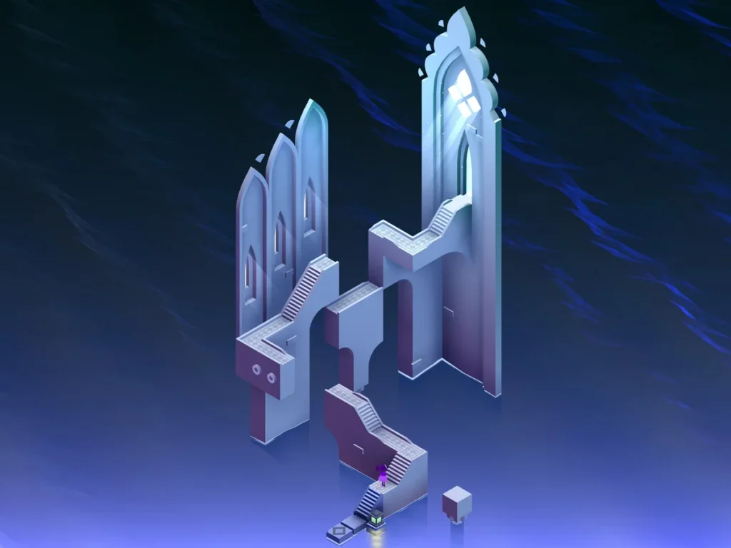 Exploration in Monument Valley 3