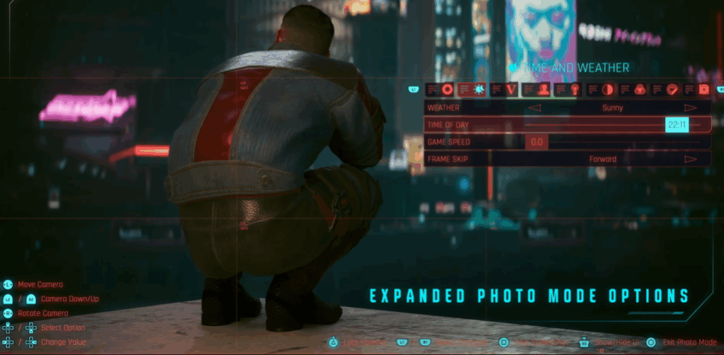 cyberpunk 2077 photo mode
