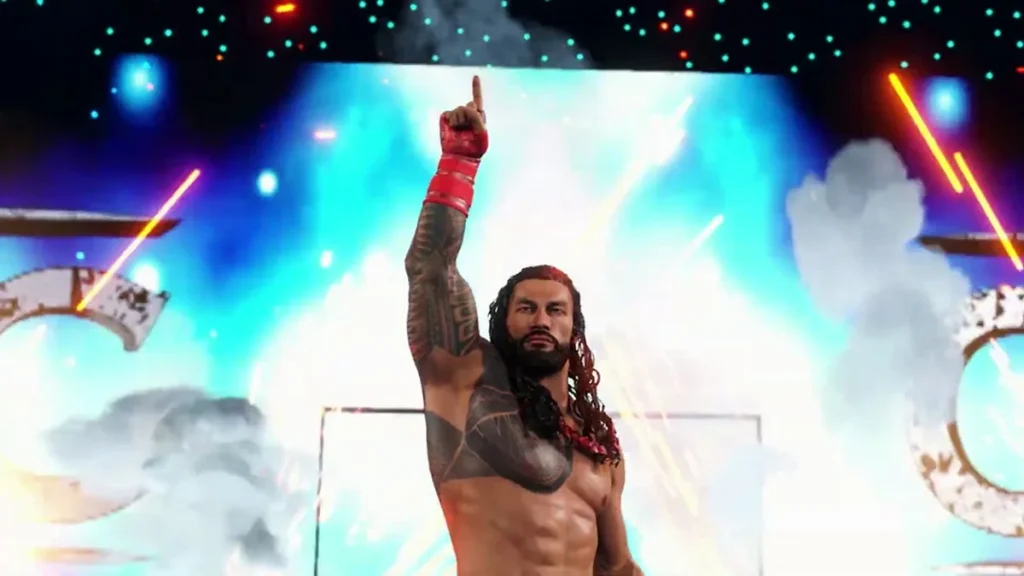 WWE2K25 Roman Reigns Entrance 