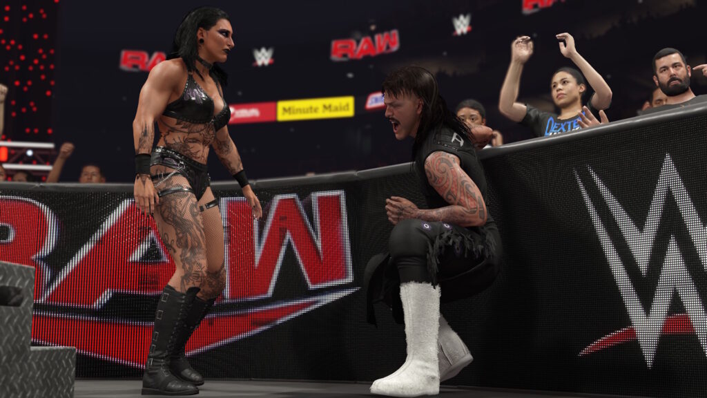 WWE2K25 Intergender Match 