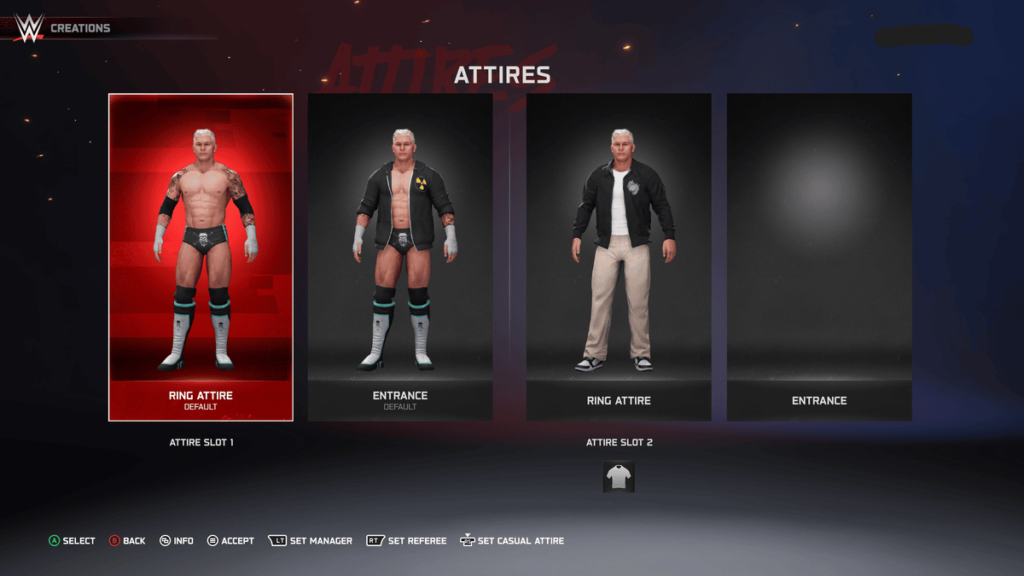 WWE2K25 Creation Mode 