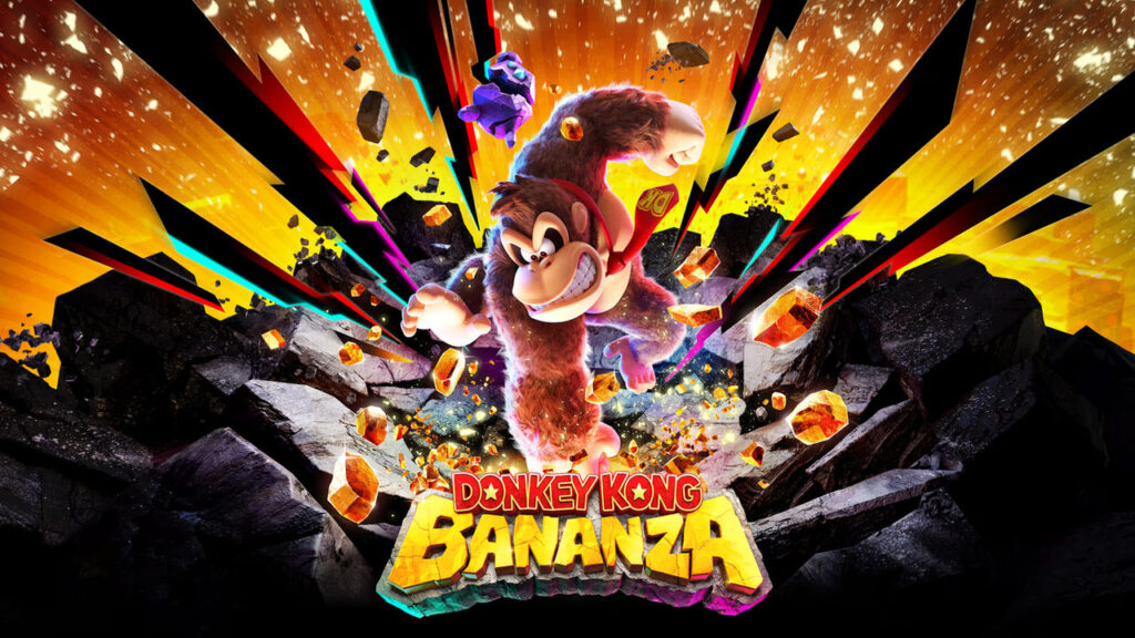 Donkey Kong Bananza key art