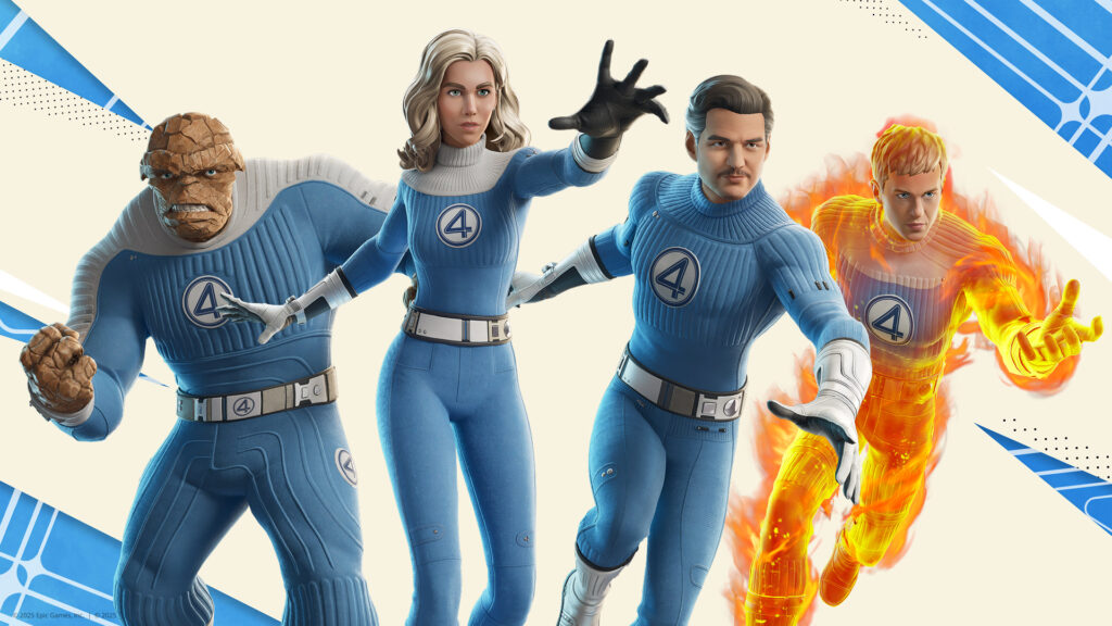 Fortnite Fantastic Four skins