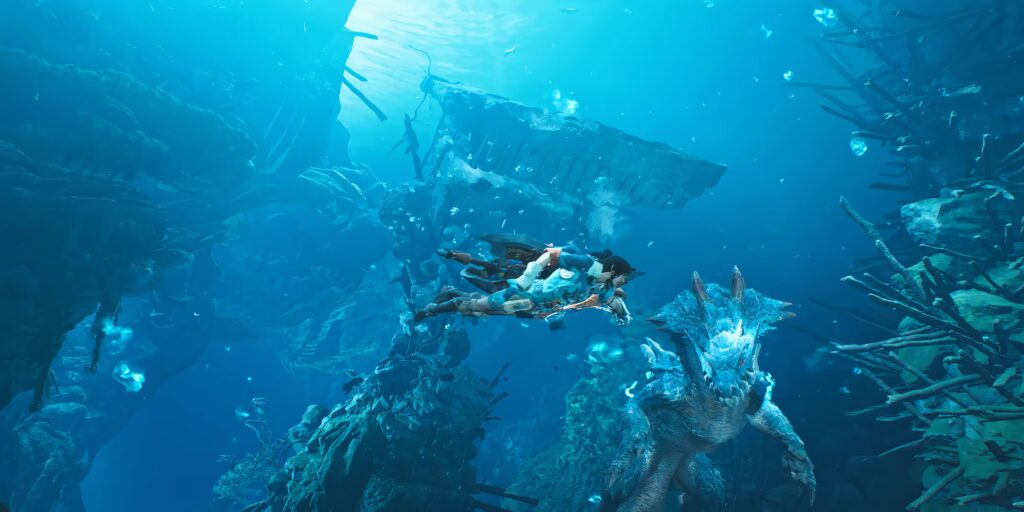 Monster Hunter Wilds Update underwater combat