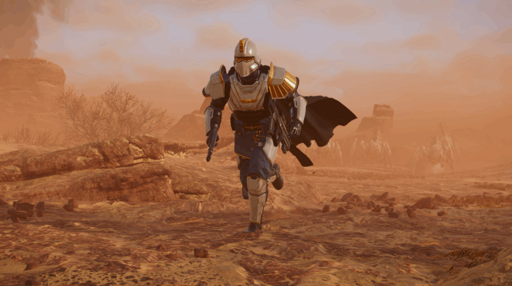Cavalier of Democracy Armour Helldivers 2 