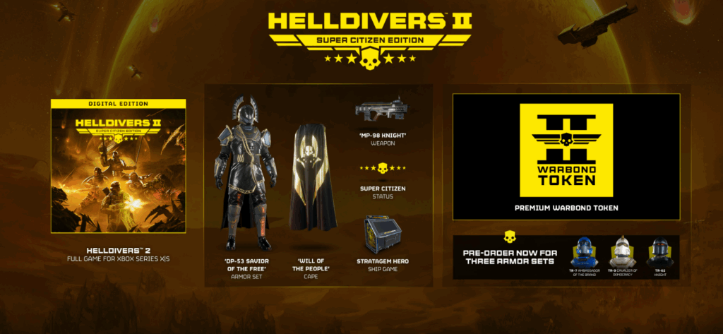Helldivers 2 Super Citizen 