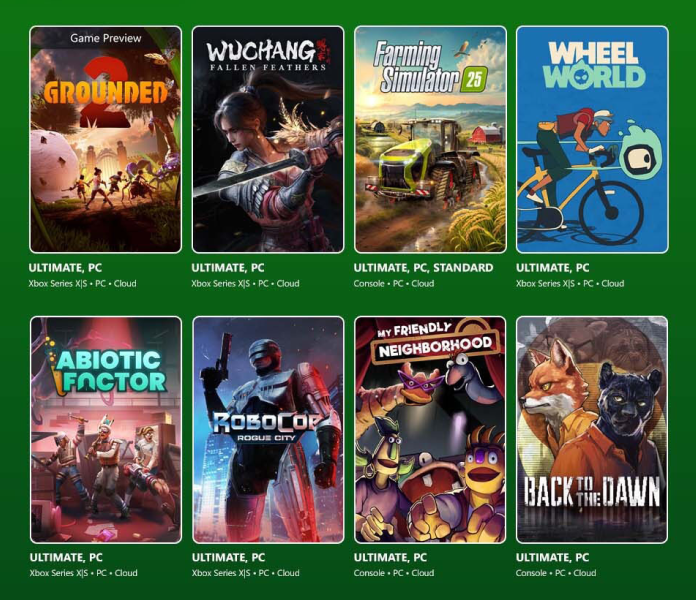 game pass July 2025 games