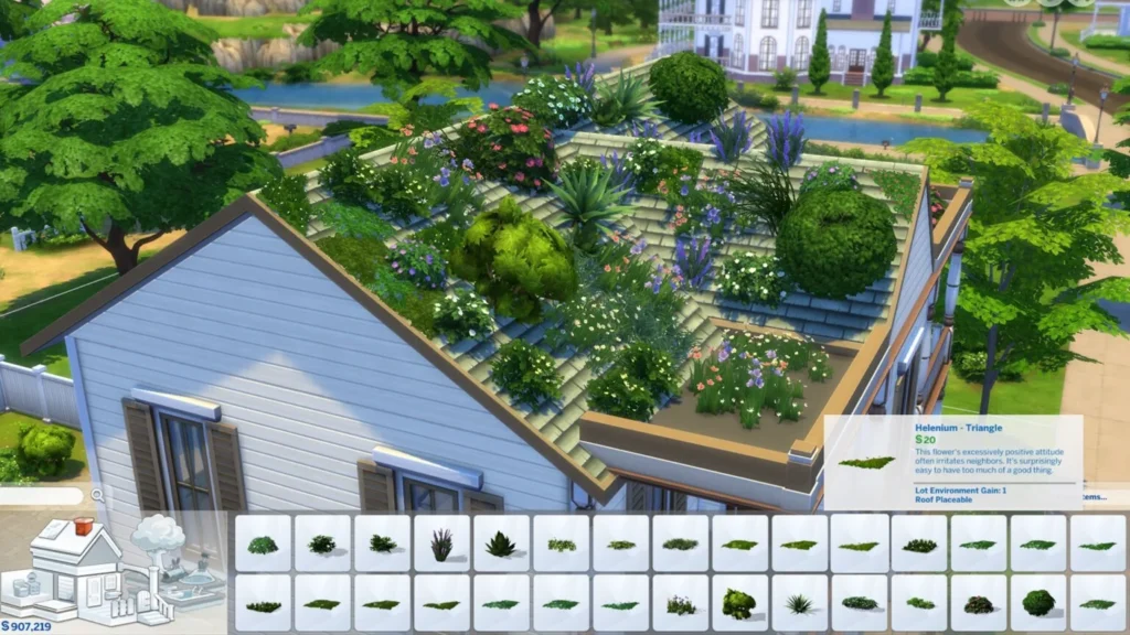 Sims 4 roof panels 
