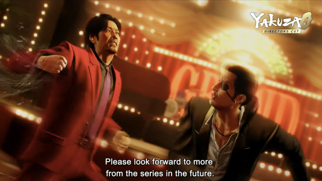 Yakuza 0: Director's Cut Switch 2